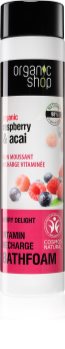 Organic Shop Organic Raspberry & Acai Vitamin Bath Foam