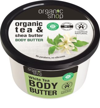 Organic Shop Organic Tea & Shea Butter burro corpo idratante intenso