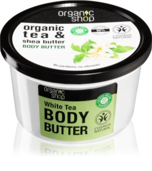 Organic Shop Organic Tea & Shea Butter burro corpo idratante intenso