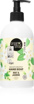 Organic Shop Organic Minty Jasmine течен сапун за ръце с хидратиращ ефект