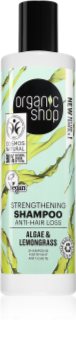 Organic Shop Organic Algae & Clay Mineraali Hiustenpesuaine Hauraille Hiuksille
