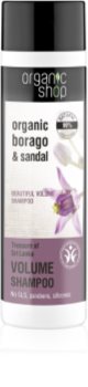 Organic Shop Organic Borago & Sandal sampon a dús hajért