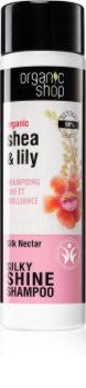 Organic Shop Organic Shea & Lily хидратиращ шампоан за блясък и мекота на косата