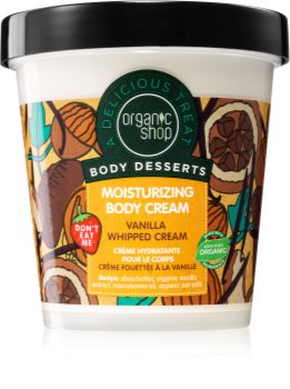 Organic Shop Body Desserts Vanilla hydratisierende Körpercreme