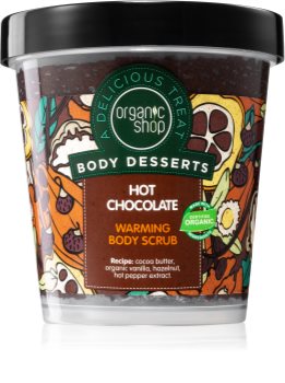 Organic Shop Body Desserts Hot Chocolate vyživující tělový peeling
