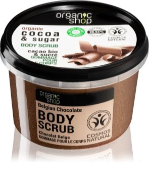 Organic Shop Body Scrub Cocoa & Sugar testpeeling