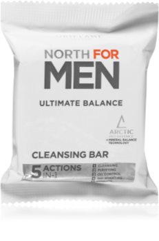 Oriflame North for Men Ultimate Balance valomasis muilas „Penki viename“