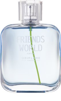 Oriflame Friends World Eau de Toilette voor Mannen