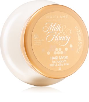 Oriflame Milk & Honey Gold Intensiivinen Naamio Kiiltäville Ja Pehmeille Hiuksille