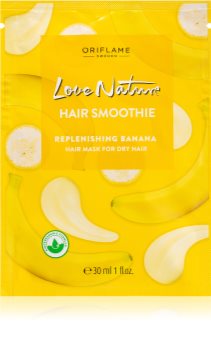 Oriflame Love Nature Replenishing Banana Hydratisierende Maske für trockenes Haar