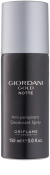 Oriflame Giordani Gold Notte desodorante en spray para hombre 150 ml