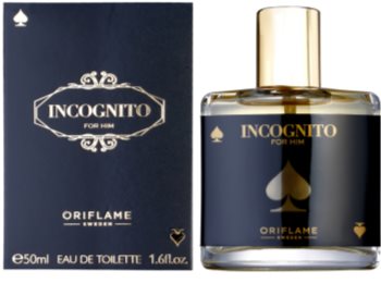 parfum incognito for him oriflame