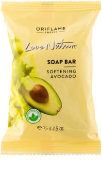Oriflame Love Nature sabão em barra com aroma de abacate
