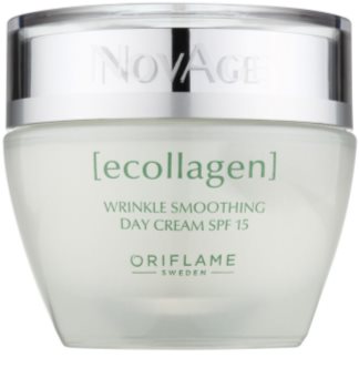 Oriflame Novage Ecollagen crema antiarrugas con efecto alisador SPF 15