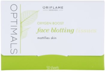 Oriflame Optimals Oxygen Boost toalhitas matificantes