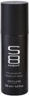 Oriflame S8 Night desodorizante em spray para homens