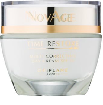 novage time restore multi correcting day cream spf 15