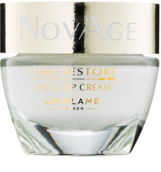Oriflame Novage Time Restore creme para contorno de olhos e lábios