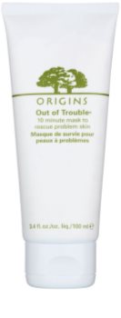 Origins Out Of Trouble® máscara para pele problemática, acne