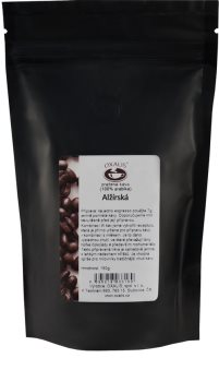 OXALIS Alžírská káva pražená mletá káva (100% Arabika) s vůní vaječného koňaku
