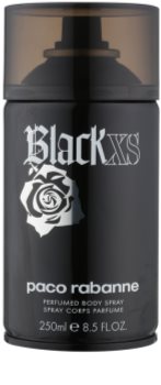 Paco Rabanne Black XS spray de corpo para homens 250 ml