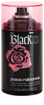 Paco Rabanne Black XS spray de corpo para mulheres 250 ml
