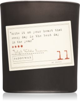 Paddywax Library Ralph Waldo Emerson bougie parfumée I.