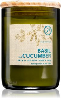 Paddywax Eco Green Basil & Cucumber świeczka zapachowa