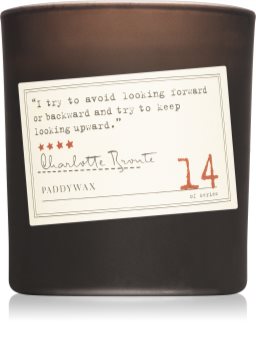Paddywax Library Charlotte Bronte bougie parfumée I.