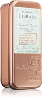 Paddywax Library Charlotte Bronte candela profumata