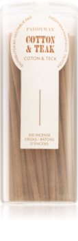 Paddywax Haze Cotton & Teak vonné tyčinky