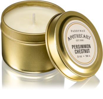 Paddywax Apothecary Persimmon Chestnut Tuoksukynttilä tinassa
