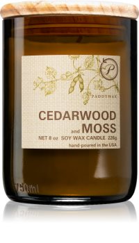 Paddywax Eco Green Cedarwood & Moss scented candle