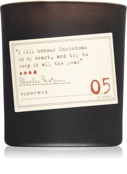 Paddywax Library Charles Dickens bougie parfumée I.