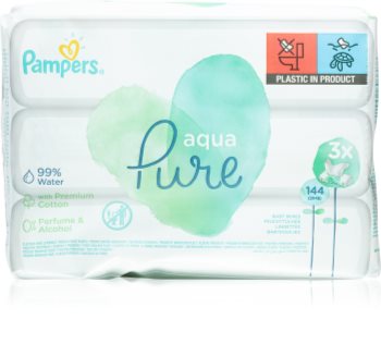 Pampers Aqua Pure nedves törlőkendő gyerekeknek