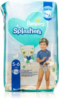 Pampers Splashers 5 6 Couches De Piscine 14 Kg Notino Fr