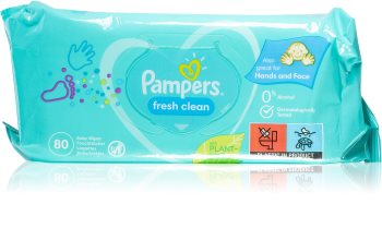 Pampers Fresh Clean XXL feuchte Feuchttücher für Kinder für empfindliche Oberhaut