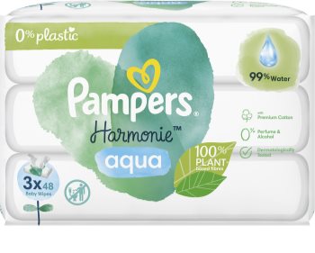 Pampers Harmonie Aqua feuchte Feuchttücher für Kinder