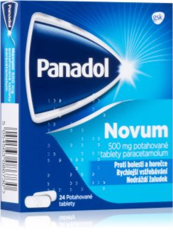 Panadol Novum 500 mg III potahované tablety