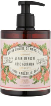 Panier des Sens Rose Geranium sabonete líquido com doseador