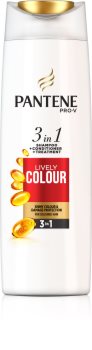 Pantene Lively Colour Väriä Suojaava Hiustenpesuaine 3 in 1