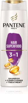 Pantene Hair Superfood Full & Strong shampoing 3 en 1