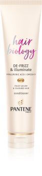 Pantene Hair Biology De-Frizz & Illuminate kondicionér pro suché a křehké vlasy
