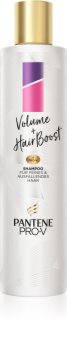 Pantene Volume + Hair Boost šampon pro objem pro poškozené a křehké vlasy