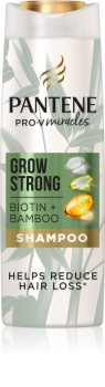 Pantene Grow Strong Biotin & Bamboo šampon proti vypadávání vlasů