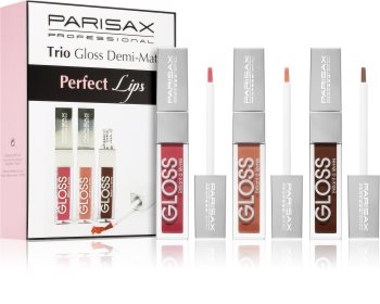 Parisax Perfect Lips Trio ajakfény szett Demi-Mat