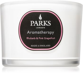 Parks London Aromatherapy Rhubarb & Pink Grapefruit Tuoksukynttilä