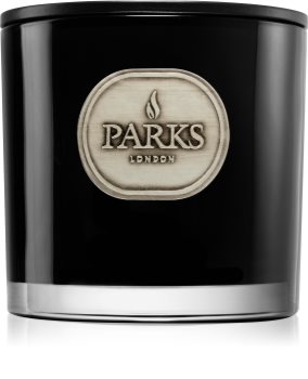 Parks London Platinum Feu De Bois vela perfumada