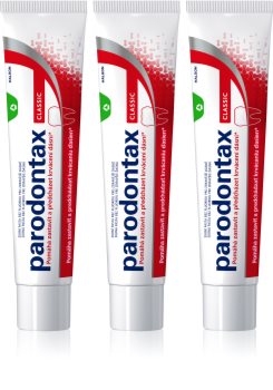 Parodontax Classic zobna pasta proti krvavitvi dlesni brez fluorida
