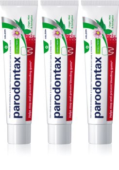 Parodontax Herbal Fresh pasta dentífrica para detener el sangrado de las encías